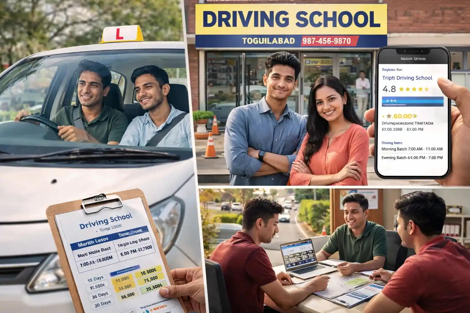 driving school in tughlakabad