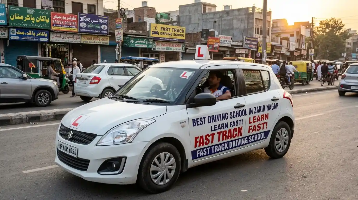 best driving school in Zakir Nagar