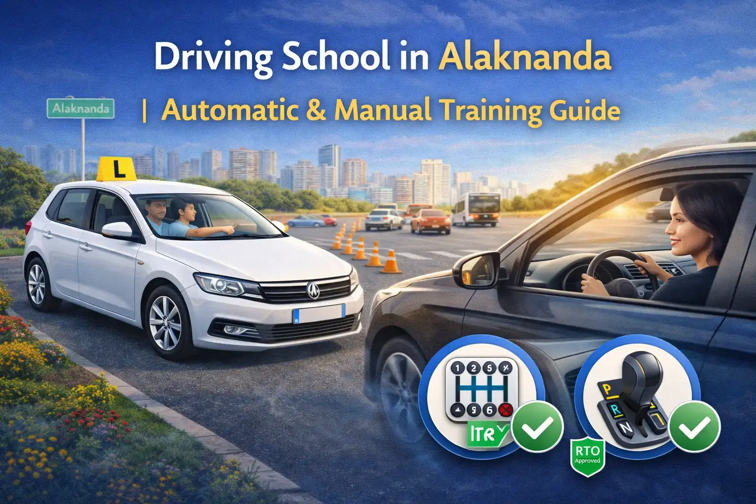 driving school in alaknanda