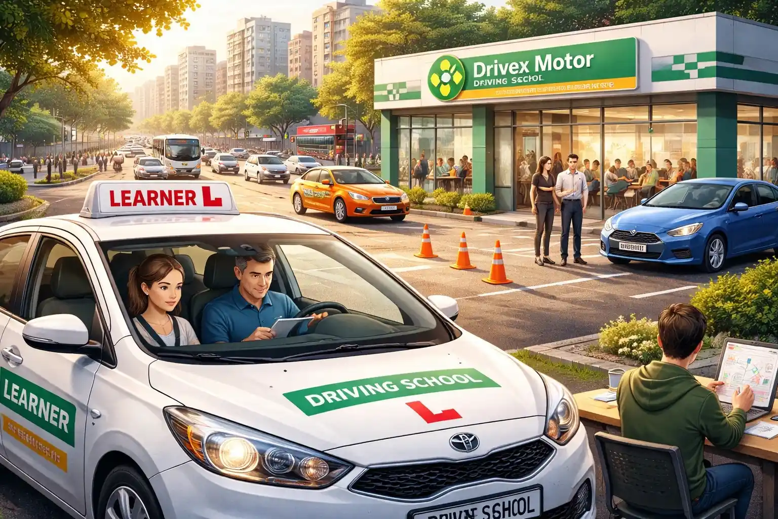 driving school in Noor Nagar