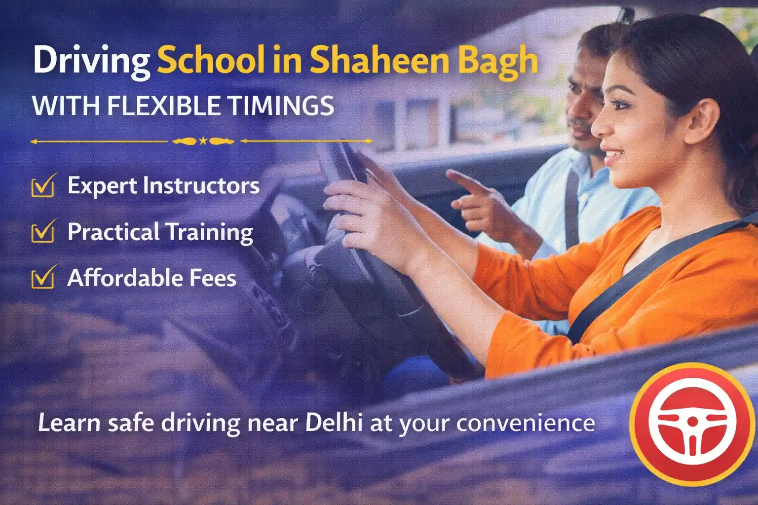 driving school in shaheen bagh