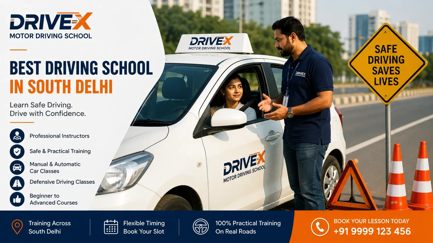 best driving school in South Delhi