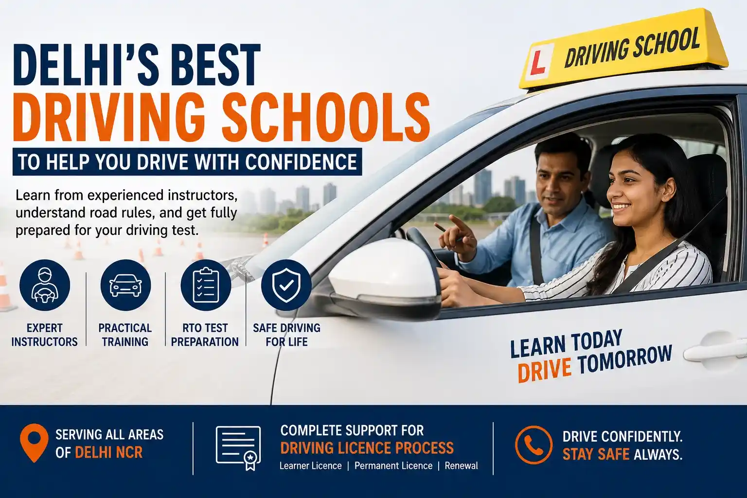 Best driving school in delhi