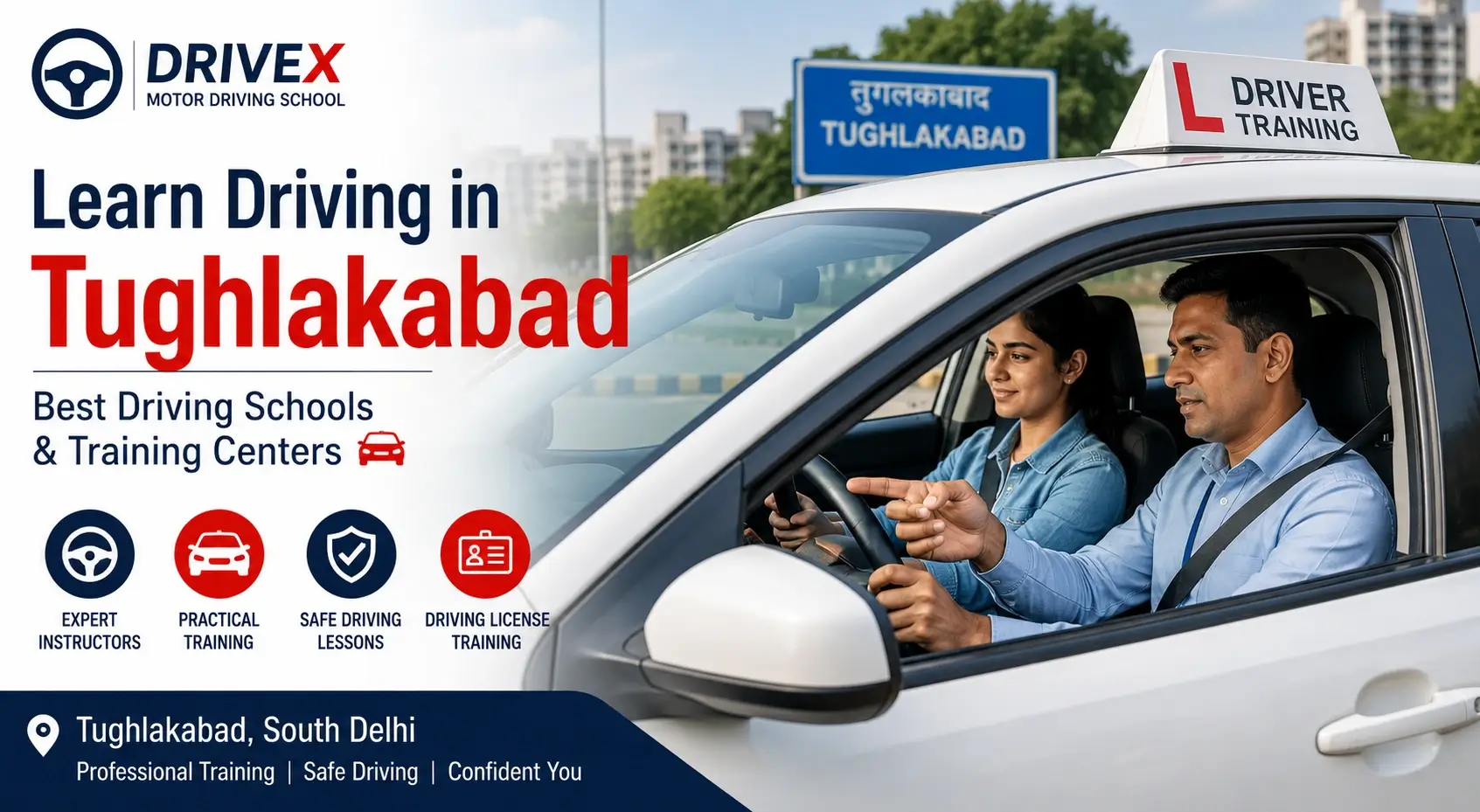driving school in Tughlakabad