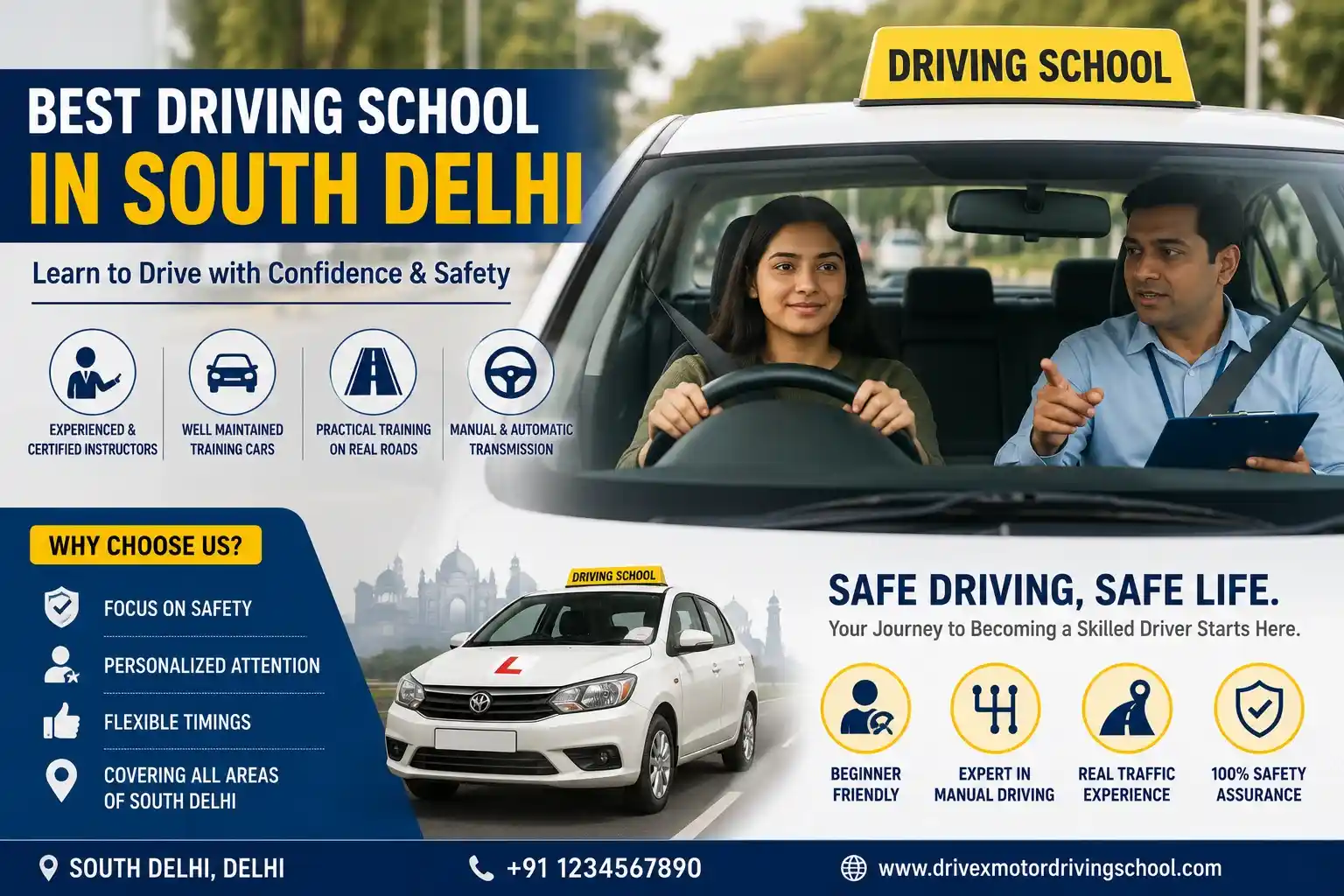 Driving License Training in Delhi