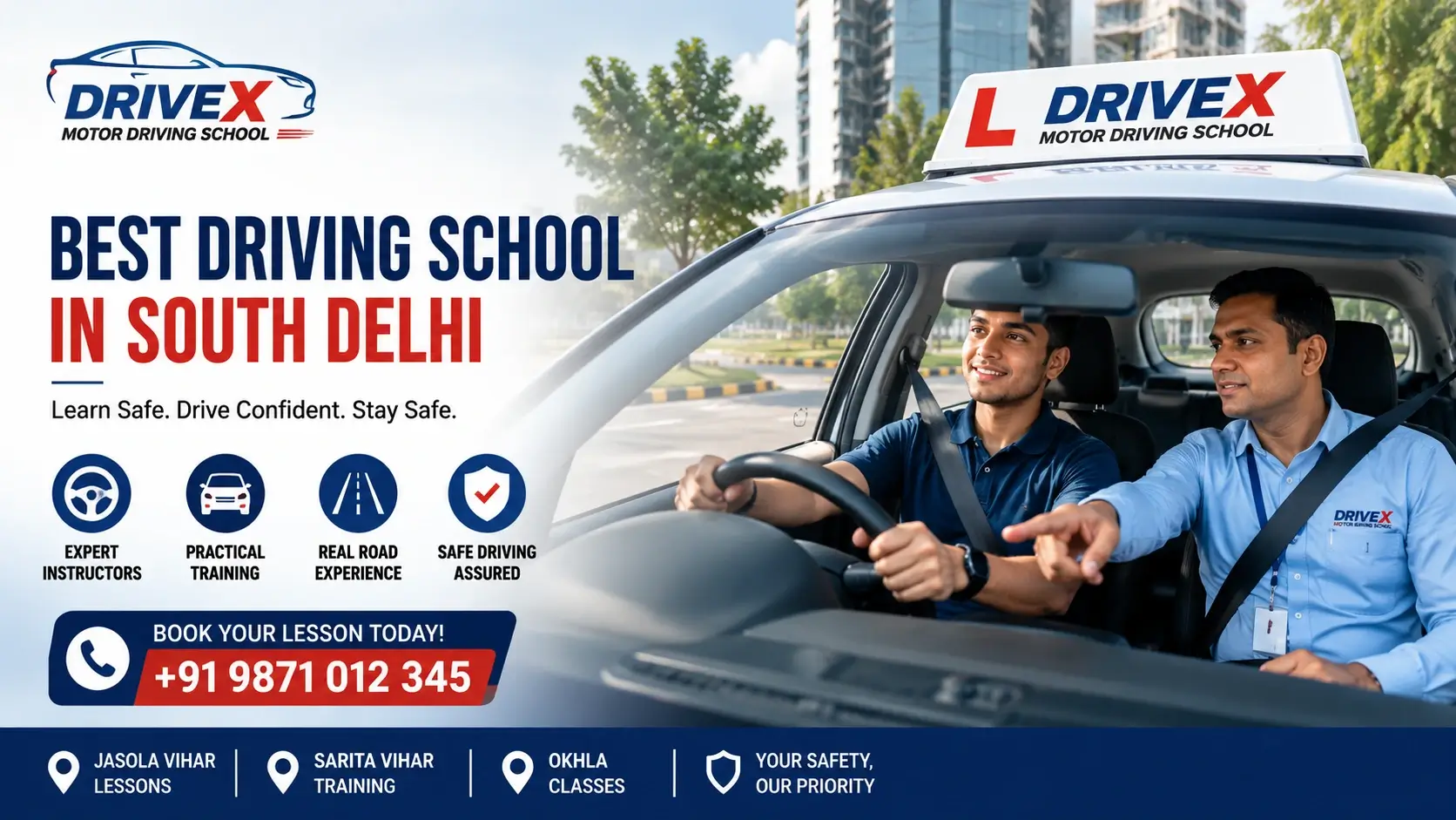 best driving school in South Delhi