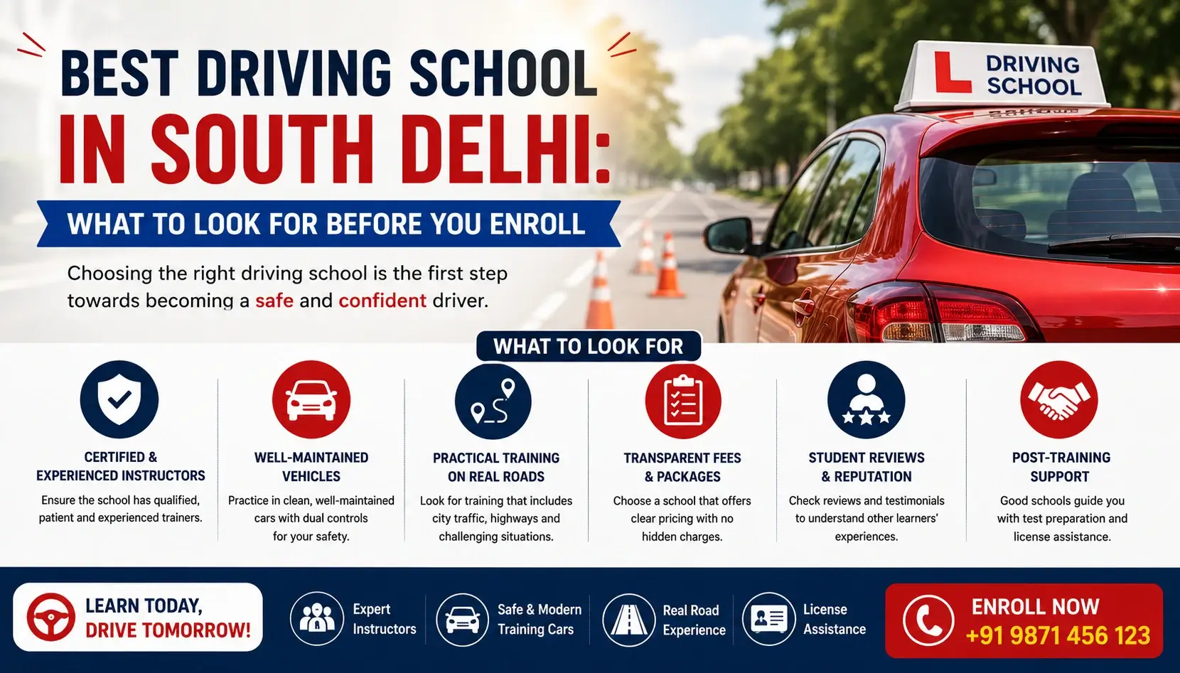 Best Driving School in South Delhi