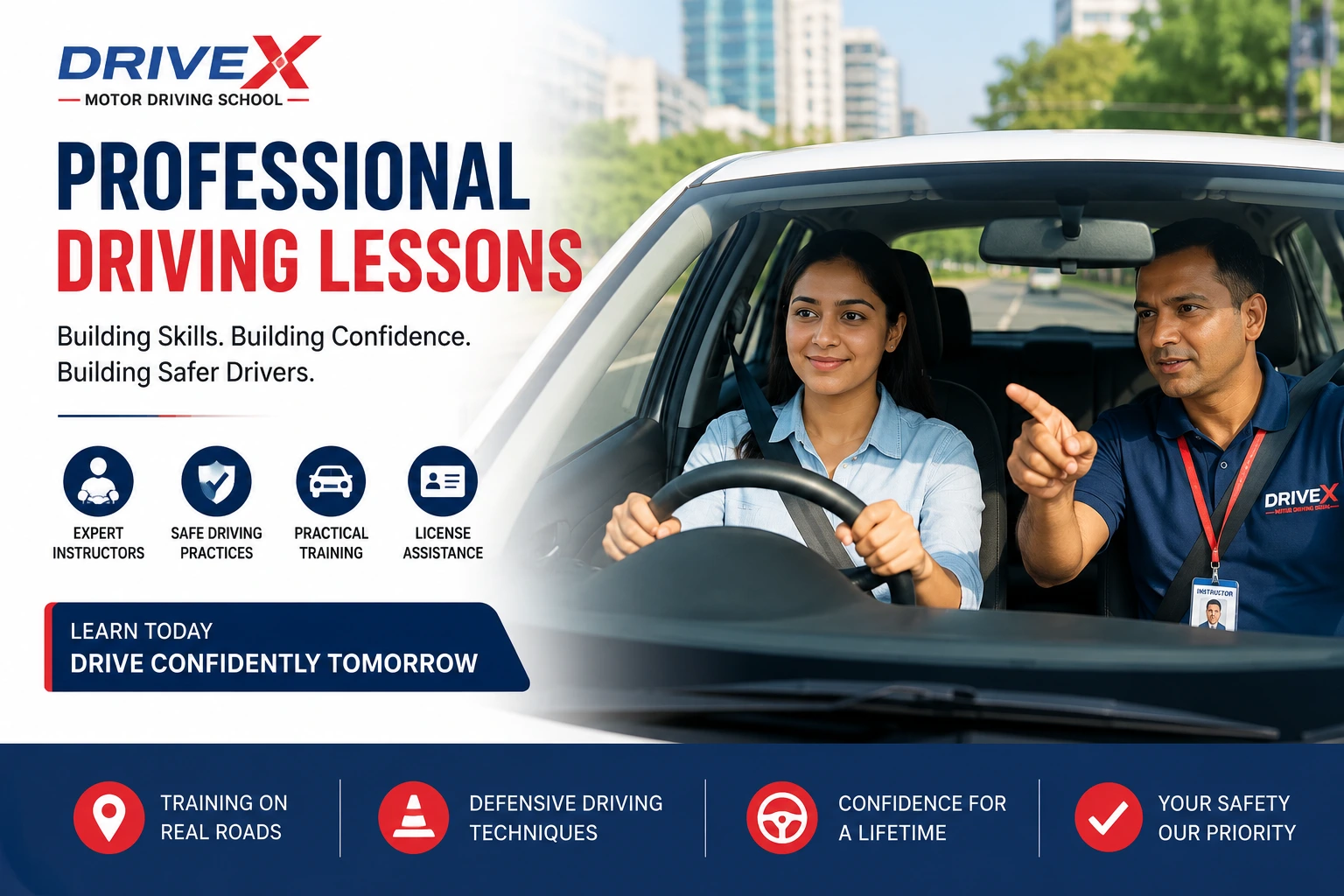 Professional Driving Lessons for Safe and Confident Drivers