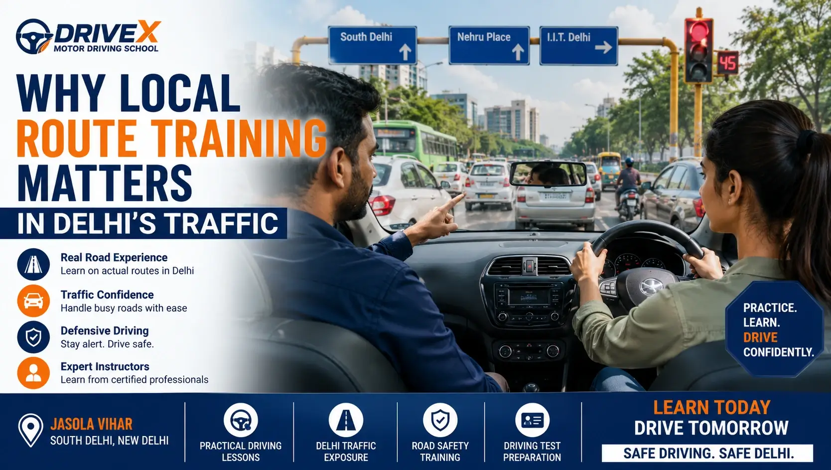 local route training in Delhi